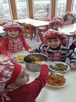 2014-15 Mutfak Faliyeti-Makarna Salatası 