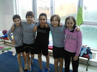 Küçük Erkek Yüzme Takımımız İstanbul 5.si