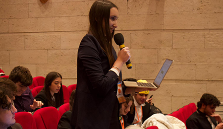 Marmara EYP club students in Ankara