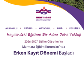 İstanbul Marmara Eğitim Kurumları'nda Erken Kayıt Dönemi Başladı!