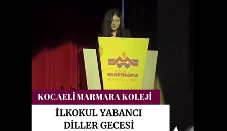 Kocaeli Marmara Koleji İlkokul Yabancı Diller Gecesi
