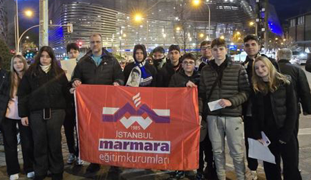 Özel Marmara Koleji Öğrencileri Santiago Bernabeu da