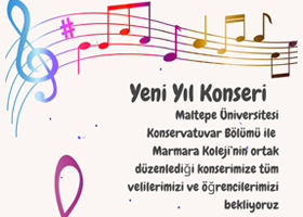 Yeni Yıl Konserimize Davetlisiniz!