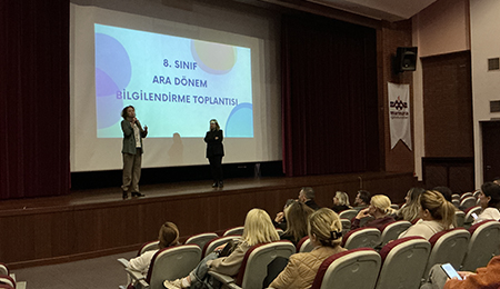 8. Sınıf Velilerimizle Ara Dönem Toplantımızı Gerçekleştirdik